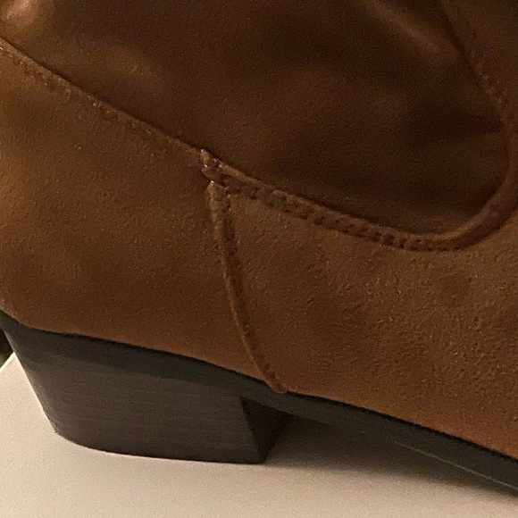 Over the knee boot!! Suede Cognac!! - Picture 2 of 2